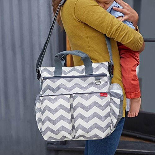 Skip Hop Duo Signature Carry All Travel Diaper Bag Tote with
